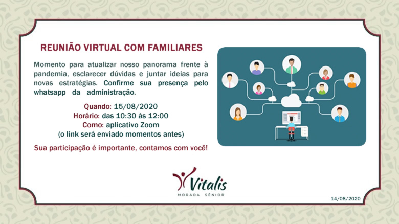 Informe 071 - Reunião virtual com familiares